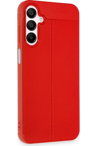 Newface - 222 - Samsung Galaxy Uyumlu A15 4g Kılıf Auto Focus Kapak - Csmo-tex - - Kırmızı