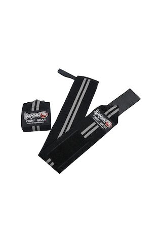 Dragondo 63911 Halter Ve Fitness Bilek Bandajı Yeni Seri Siyah - Gri