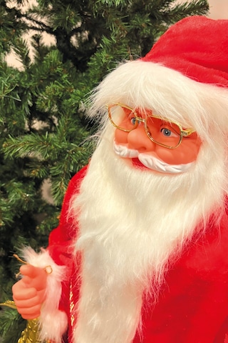 Waldern Yılbaşı 160 cm Hareketli Noel Baba Şarkı Söyler