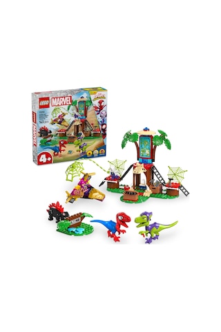 LEGO® Marvel Ağaç Ev Karargahında Spidey ve Gobby'nin Raptor Savaşı 11200 - 4 Yaş ve Üzeri Çocuklar için Oyuncak Yapım Seti (143P)