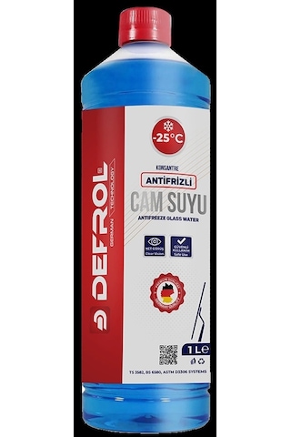 -35 C Antifrizli Cam Suyu Yaz Kış 1 Lt