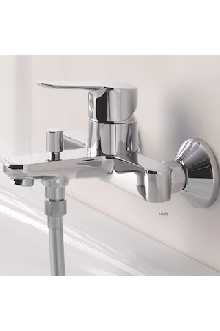 Grohe Bauedge Tek Kumandalı Banyo Bataryası 23605001 Krom