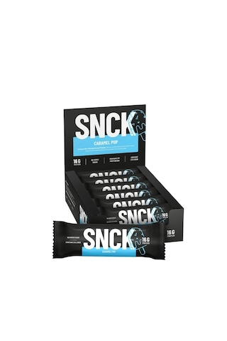 Scnk Protein Bar 12 X 55 Gr Caramel Pop - Sağlıklı Atıştırmalık