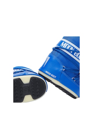 Moon Boot Moon Boot 80d1400430-f002 Moon Boot Icon Mini Nylon Unisex Çocuk Mavi Kar Botu 520 Mavi