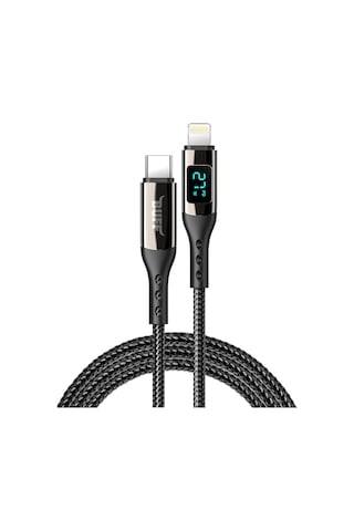 Buff Bl73 27w Type-c To Lightning 1.2m 3a Pd Dijital Ekranlı Da