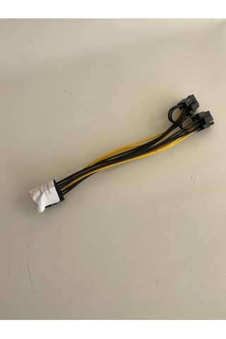 Ekran Kartı Power Çoklayıcı Kablosu 8 Pin Erkek 6+2 Pin Dişi