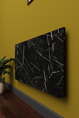 Lüks Duvara Monte Katlanabilir Çalışma Yemek Masası %100 Mdf Balkon Bahçe Masası Dmm90 Royal Mermer