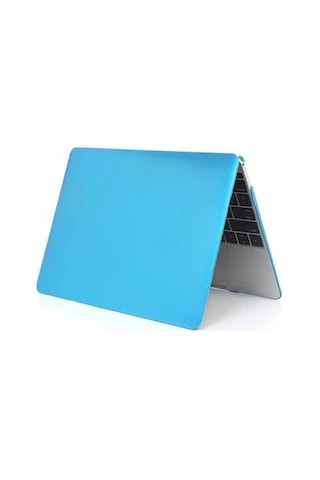 13.3" Apple Uyumlu MacBook Şeffaf Kılıf Açık Mavi Belirtilmemiş