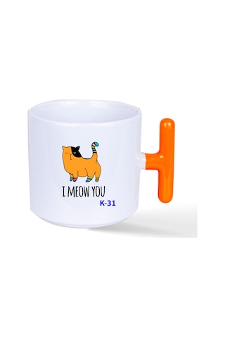 Kedili Turuncu T Kupa, Hediyelik Kupa K Serisi 100 Model