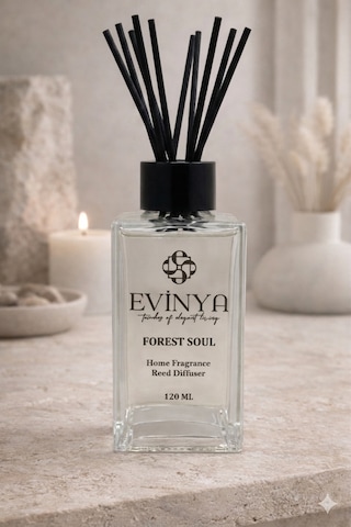 Forest Soul Bambu Çubuklu Oda Kokusu 120 Ml Doğal & Ferah Reed Diffuser Elma