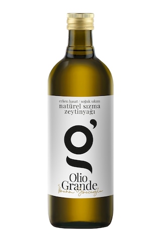 Olio Grande Erken Hasat Soğuk Sıkım Zeytinyağı 1 L