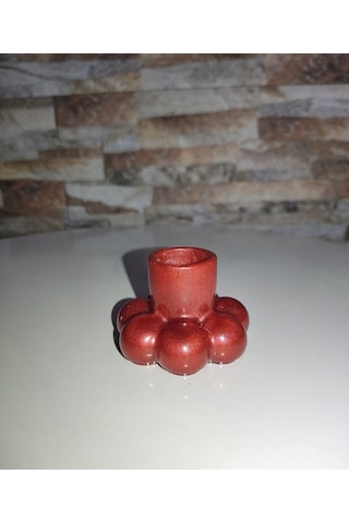 Bubble Şamdan Mumluk Epoksi Ev Dekorasyonu