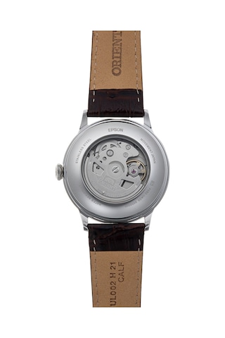 Orient Ra-ak0705r30b Otomatik Deri Kahverengi Kırmızı Kadran 41 Mm Erkek Kol Saati Gri