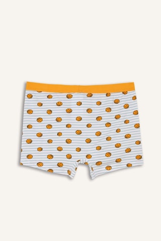 Defacto Desenli Penye 3lü Boxer Erkek Çocuk H5942a826smwt34 Beyaz-wt34