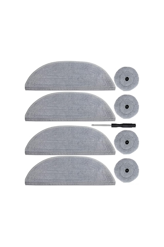 Youmex Roborock S8 Max Ultra Robot Süpürge Aksesuarları: G20s Ana Fırça, Yan Fırça, Filtre Ve Bezi Seti