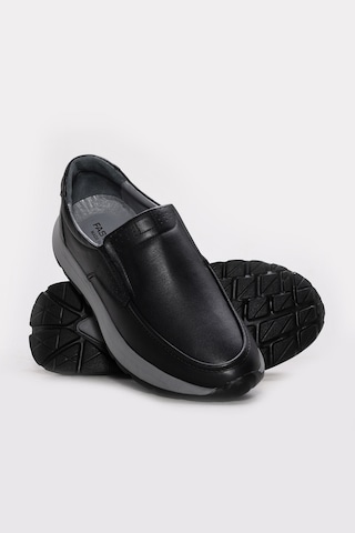 Fast Step Hakiki Deri Erkek Spor Ayakkabı 302ma530 Siyah