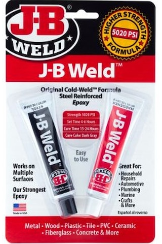 Jb Weld Adhesive Weld Ikiz Tüp Yapıştırıcı Soğuk Kaynak 43 Gr Ikiz Tüp