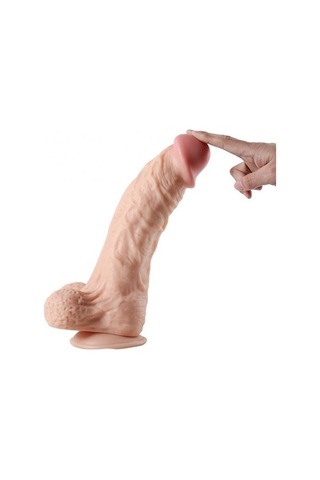 Red Fox 32,5 Cm Realistik Büyük Boy Dildo Penis - Leilong