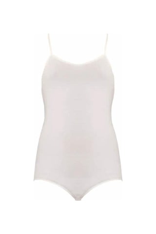 Kız Çocuk İp Askılı Body 3 Adet -461 Beyaz