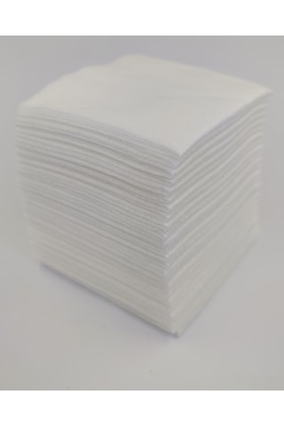 500 Adet 8 Katlı Gazlı Bez - Spanç 7.5X 7.5 Cm