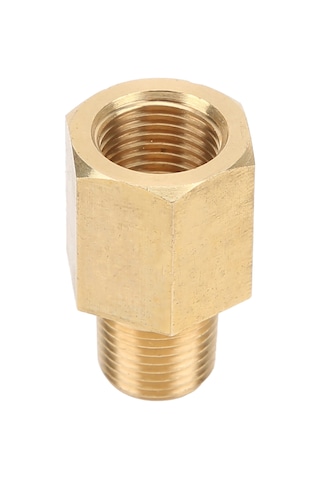 Reedark Bakır Oluşumlu Evrensel Yağ Basıncı Adaptörü, 1/8 Npt'den 1/8 Bspt'ye Dönüştürücü, Cnc İşleme, Dayanıklı Ve Anti-koroziv