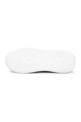Mario Valentino Unisex Hakiki Deri Siyah Sneakers & Spor Ayakkabı 1040 95b2302-y Ayk Y25 Black/whıte Siyah - Beyaz