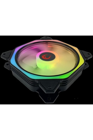 Rampage Coolwınd F1 3x12cm Argb Fan Kontrolcü Hub+ Kumandalı Siyah Kasa Fan Kiti