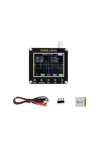 Mufunye Fnırsı 138pro El Tipi Taşınabilir Osiloskop 2.4 İnç Ekran Çok Fonksiyonlu Dijital Osilosko