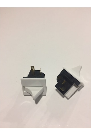 Arçelik Uyumlu / Beko / Deka Buzdolabı Kapı / Lamba Butonu 3 Soketli