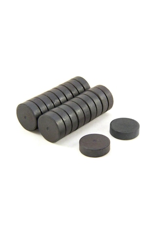 100 Adet Mıknatıs Yuvarlak Mıknatıs Süsleme Magnet 14X3 MM