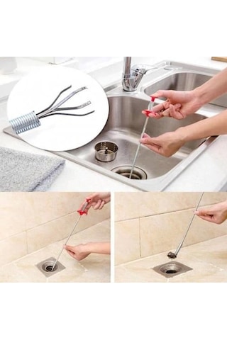Banyo Küvet Lavabo Tıkanıklık Açma Gider Tıkanıklığı Açıcı Tel
