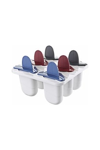 Dondurma Yapma Kalıbı 6 Lı Set Çubuklu Buzluk Meybuz