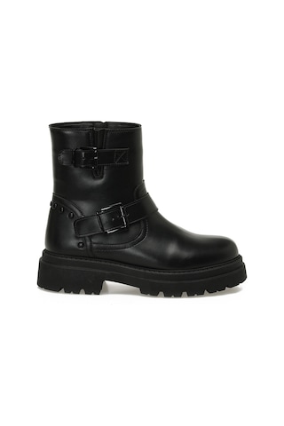Butigo 25k-6027 5pr Siyah Kadın Biker Bot 000000000102054655 Siyah