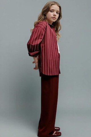 Defacto Kız Çocuk Wide Leg Geniş Paça Pantolon G9114a826spbr210 Bordo-br210