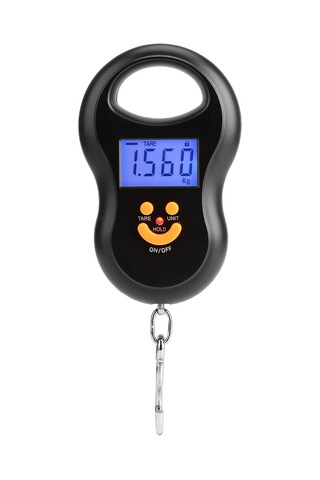 Geeroyoo Lcd Ekranlı 4 Birim Dönüştürülebilir El Tipi Terazi, Otomatik Kapatma Ve Sıcaklık Testi Fonksiyonu, 50kg Maksimum Kapasite