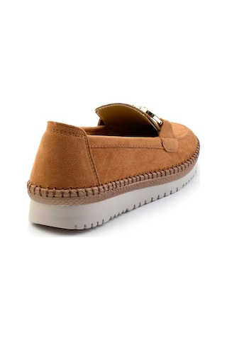 Bambi Taba Kadın Loafer Ayakkabı K01536201002 Taba