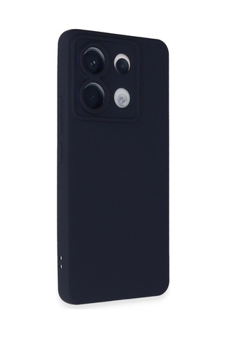 Herşeytrend Xiaomi Redmi Note 13 Pro 5g Kılıf Nano İçi Kadife Silikon - Lacivert Çok Renkli
