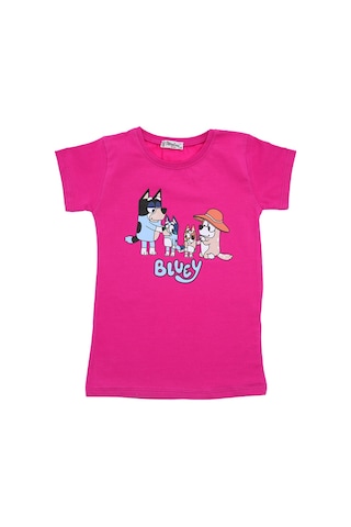 Crassi Kız Çocuk T-shirt 00329 Fuşya Crassi Kız Çocuk T-shirt 00329 Fuşya