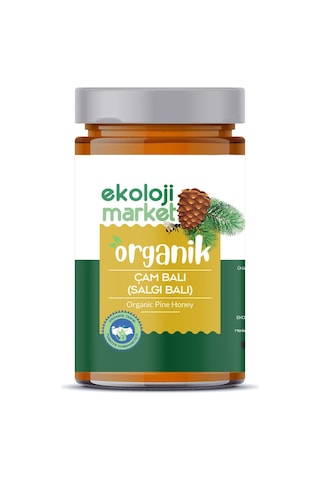 Organik Glutensiz Çam Balı Salgı Balı Marmaris Yöresi 400 Gr.