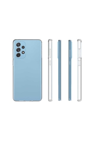 Samsung Galaxy Uyumlu A73 5g Kılıf Darbe Emici Şeffaf Süper Silikon Kapak Col198290-şeffaf