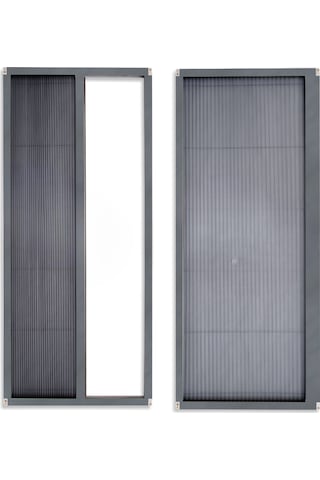 Akordeon Pileli Pilise Sineklik,bronz, 90x210 Cm, İstenilen Ölçüde