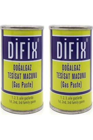 Difix Doğalgaz Macunu 350 Gr 2 Adet