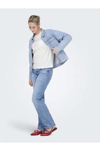 Only 15368653 0 Yaka Kadin Body - Ekru Kirmizi Ekru Kırmızı