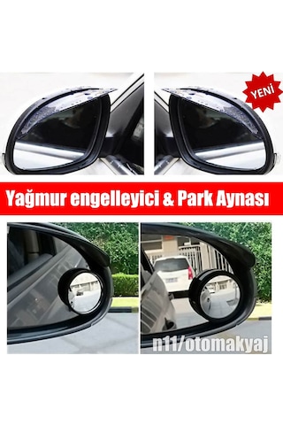 Hyundai İ20 Ayna Yağmur Rüzgar Engelleyici Park Aynası Seti