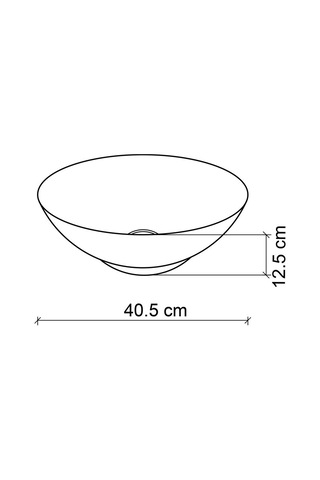 Ey-7032s Tezgah Üstü Lavabo Siyah