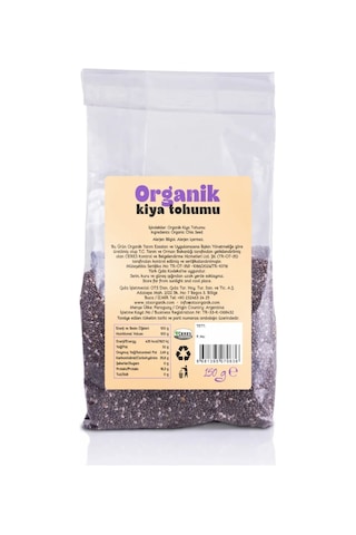 Ots Organik Kiya Tohumu 150 G