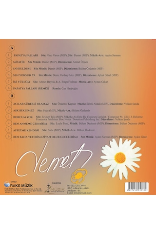 Demet Sağıroğlu - Demet Plak