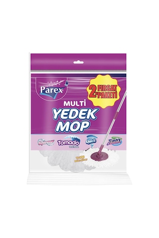 Parex Tornado Paspas Yedeği 2 Adet - Beyaz