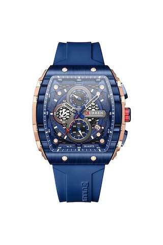 Yingfu 8442 Lacivert Erkek Kol Saati, Yenilikle Tasarım Çok Renkli