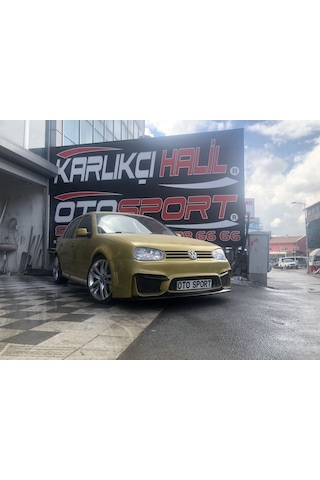 Vw Golf Mk4 R Marşpiyel Sağ Sol Takım Fiberglass Boyasız